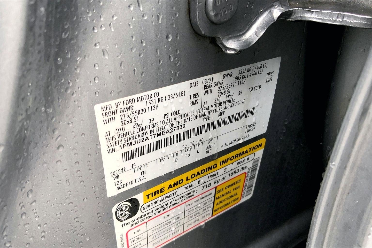 2021 Ford Expedition Limited