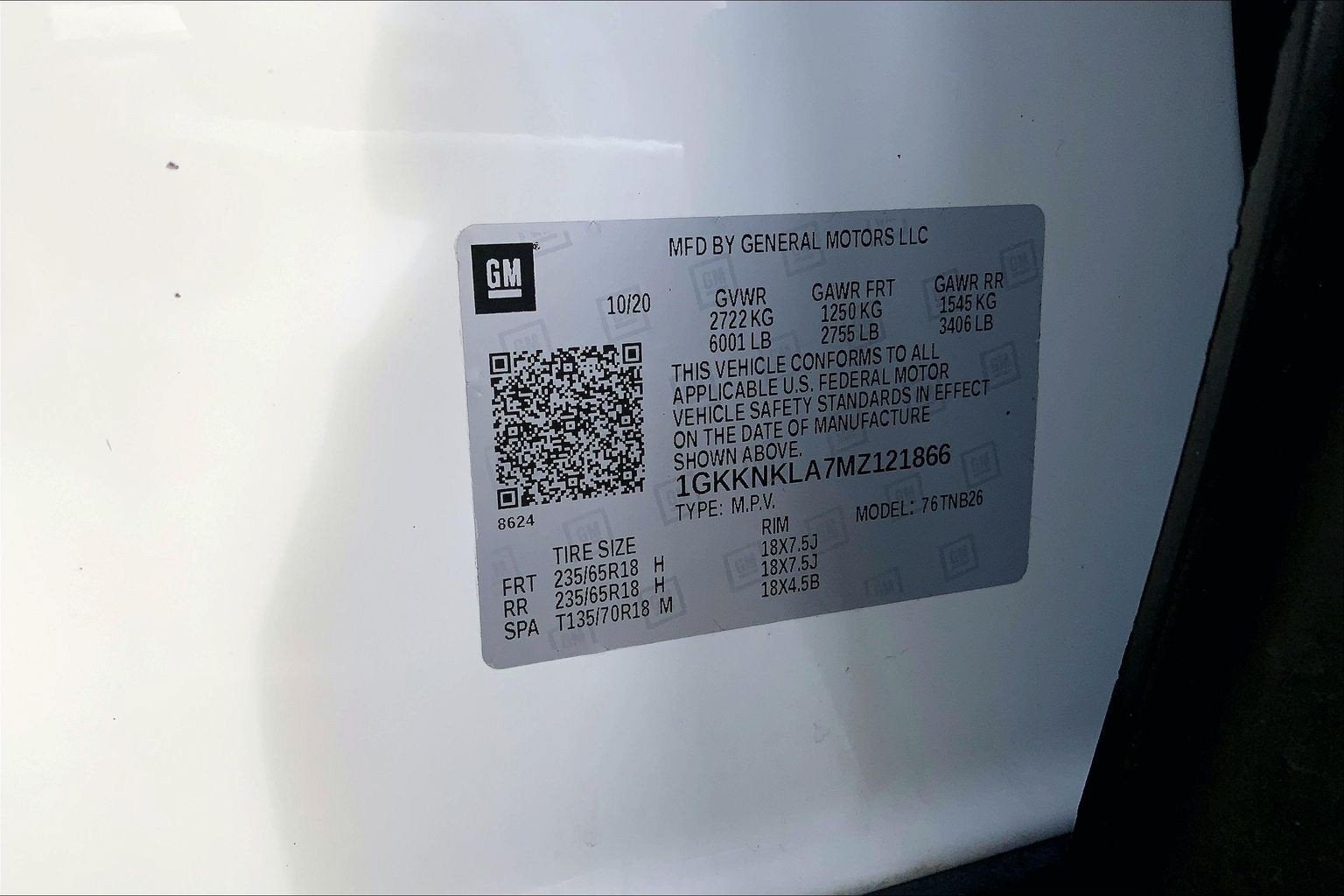 2021 GMC Acadia SLE