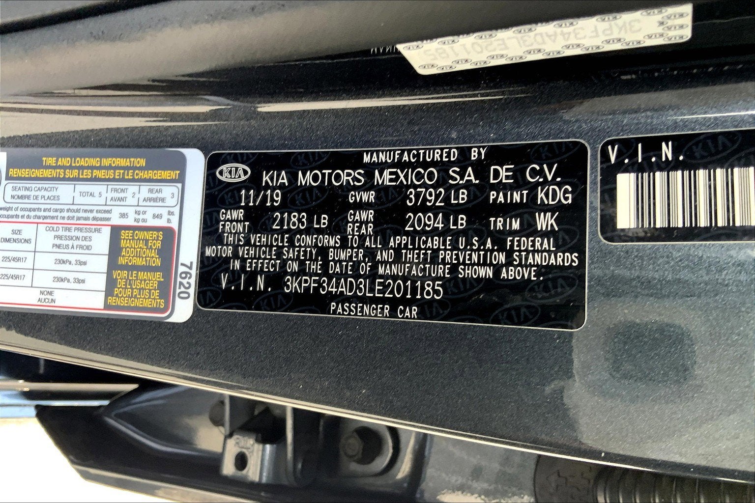 2020 Kia Forte GT-Line