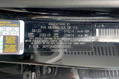 2022 Kia Forte GT-Line