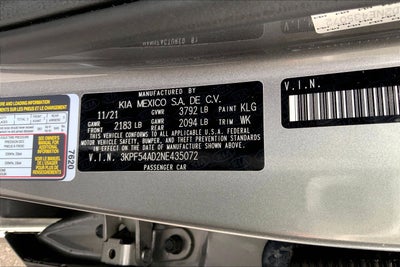 2022 Kia Forte GT-Line