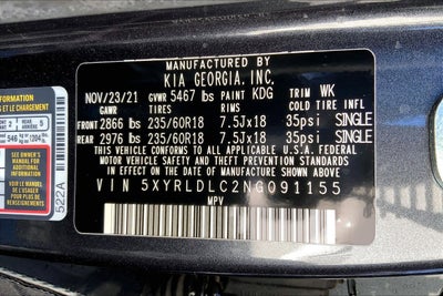 2022 Kia Sorento X-Line S