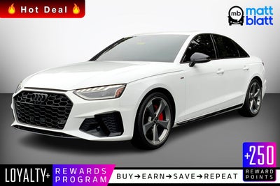 2023 Audi A4 Sedan S line Premium Plus