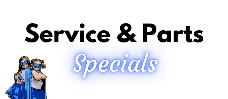Service Parts Specials Banner